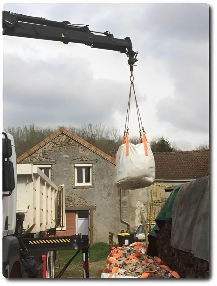 Enlèvement de big bags Arpajon